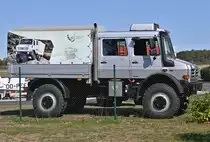 MB Unimog U 5000 mit Doppelkabine am Flugplatz Bonn-Hangelar - 19.09.2020