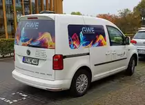 =VW Caddy von GWE steht im September 2020 in Bad Hersfeld