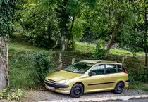 Peugeot 206 SW fotografiert in Juni 2020.