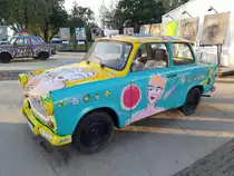 Trabant 601 vor dem Bastogne War Museum, 22.09.2020