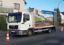 =MAN als Kanalinspektionsfahrzeug von  tkm-Service  steht im November 2020 in Künzell