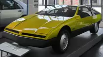 Eine Opel GT2 Designstudie von 1975 war Mitte August 2020 im Verkehrszentrum des Deutschen Museums in München ausgestellt.