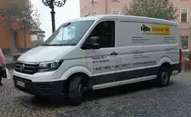 =VW Crafter II von FeMa-Elektrotechnik steht im November 2020 in Hünfeld