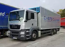 =MAN von CHEFS CULINAR steht auf einem Rastplatz an der A 7 im November 202