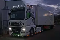 MAN TGX 18.640 am 26.11.2020 in Mönchengladbach.