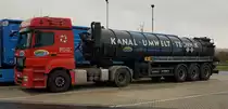 =MB Actros von UFO-Rohrreinigungsdienst rastet im Oktober 2020 bei Bad Hersfeld