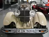 Ein Mercedes-Benz SS (Supersport) von 1937 war Mitte August 2020 im Verkehrszentrum des Deutschen Museums in München zu sehen.