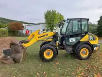 Komatsu WA 70-7 aufgenommen am 27.09.2020