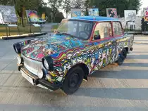 Trabant 601 vor dem Bastogne War Museum, 22.09.2020