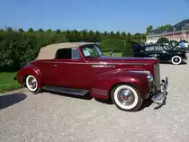 Packard 120 Convertible Coupé aufgenommen am 31.08.2019 bei der Classic Gala in Schwetzingen