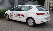 =Seat Leon der Fahrschule MIHM steht im November 2020 in Hünfeld