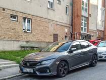 Honda Civic X, gesehen in Juni, 2020.