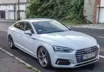 Audi A5 Sportback, gesehen in Juni, 2020.