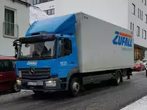 =MB Atego der Spedition ZUFALL auf Auslieferungstour in Fulda, 12-2020