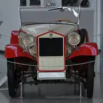 Ein DKW F1 Roadster aus dem Jahr 1931. (Verkehrszentrum des Deutschen Museums München, August 2020)