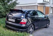 Honda Civic Mk7 Sport, Rückansicht. Foto: Juni, 2020.