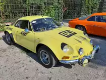 Renault Alpine A 110 1300 aufgenommen am 31.08.2019 bei der Classic Gala in Schwetzingen