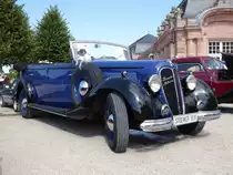Stoewer Arkona Cabriolet aufgenommen am 01.09.2018 bei der Classic Gala in Schwetzingen