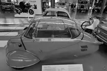 Ein Messerschmitt KR 175 ist im Verkehrszentrum des Deutschen Museums in München ausgestellt. (August 2020)