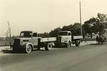 Magirus Deutz und Henschel HS 100K, 1956, Augsburg
