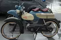 Ein Kreidler Florett von 1961, so gesehen Mitte August 2020 im Verkehrszentrum des Deutschen Museums München.