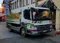 =MB Atego von HAHN-Gärten steht im November 2020 in Hünfeld