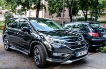 hONDA cr-v MK5, gesehen in Juli, 2020.