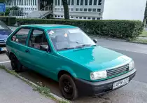 VW Polo Mk2 Coupé, gesehen in Juli, 2020.