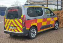 =Citroen Berlingo als Dienstfahrzeug des Hünfelder Stadtbrandinspektors, 11-2020