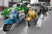 Eine für den Export bestimmte Dürkopp Diana TS E ist im Verkehrszentrum des Deutschen Museums in München ausgestellt. (August 2020)