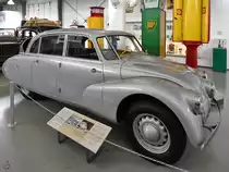 Ein Tatra T87 war Mitte August 2020 im Verkehrszentrum des Deutschen Museums in München zu sehen.