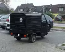 Piaggio Ape 50 am 12.12.2020, gedrosselt auf 20 km/h, Mofa Zulassung /