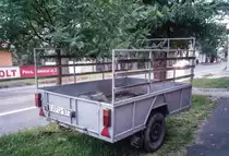 Anhänger des Herstellers  PAÁR . Modell:  2084 . Gebaut in 1995, fotografiert in November, 2020