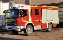 =MB Atego als LF 10/6 der Stadtteilfeuerwehr von Michelsrombach steht im November 2020 in Hünfeld