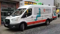 =Ford Transit der MALTESER steht im Dezember 2020 in Hünfeld