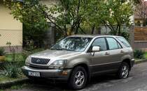 Lexus RX SUV, fotografiert in November 2020.