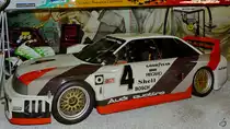 Dieser Audi 90 IMSA GTO wurde von Hans Joachim Stuck gefahren. (Auto- und Technikmuseum Sinsheim, Dezember 2014)