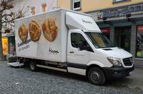 =MB Sprinter der Bäckerei HAPP auf Belieferungstour der Filialen, 12-2020