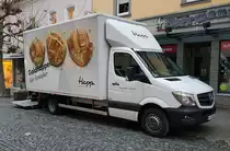=MB Sprinter der Bäckerei HAPP auf Belieferungstour der Filialen, 12-2020