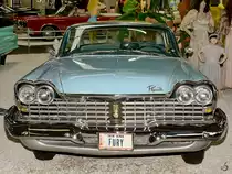 Ein Plymouth MP 2 Fury von 1959 war Anfang Dezember 2014 im Auto- und Technikmuseum Sinsheim ausgestellt.