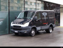 IVECO  Kastenwagen abgestellt in Basel am 06.12.2020