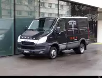 IVECO  Kastenwagen abgestellt in Basel am 06.12.2020