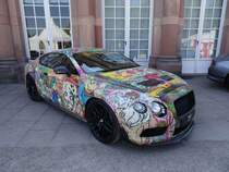 Bentley Continental GT aufgenommen am 31.08.2019 bei der Classic Gala in Schwetzingen