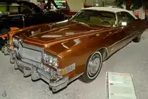 Dieser Cadillac Eldorado von 1970 war im Dezember 2014 im Auto- und Technikmuseum Sinsheim zu bewundern.