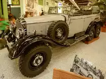 Vom Mercedes-Benz G4 existieren weltweit nur noch vier Exemplare. (Auto- und Technikmuseum Sinsheim, Dezember 2014) 