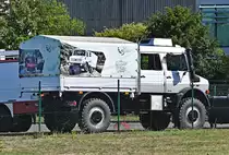 Unimog U 5000 am Flugplatz Bonn-Hanglar - 19.09.2020