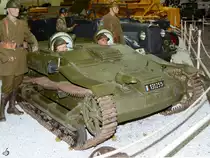 Ein Renault UE Chenillette war Anfang Dezember 2014 im Auto- und Technikmuseum Sinsheim ausgestellt.