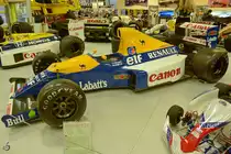 Ein Williams FW 14 von 1992 war Anfang Dezember 2014 im Auto- und Technikmuseum Sinsheim ausgestellt. 