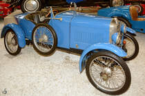Ein Amilcar Type CC war im Dezember 2014 im Auto- und Technikmuseum Sinsheim zu bewundern.