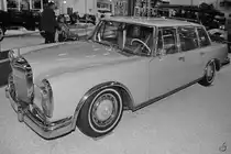 Dieser Mercedes-Benz 600 war im Dezember 2014 im Auto- und Technikmuseum Sinsheim ausgestellt.